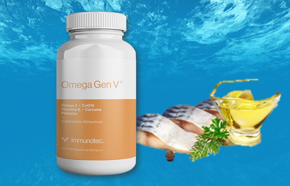 <b>Omega Gen V</b><br>Nutrición cerebral, circulatoria y más