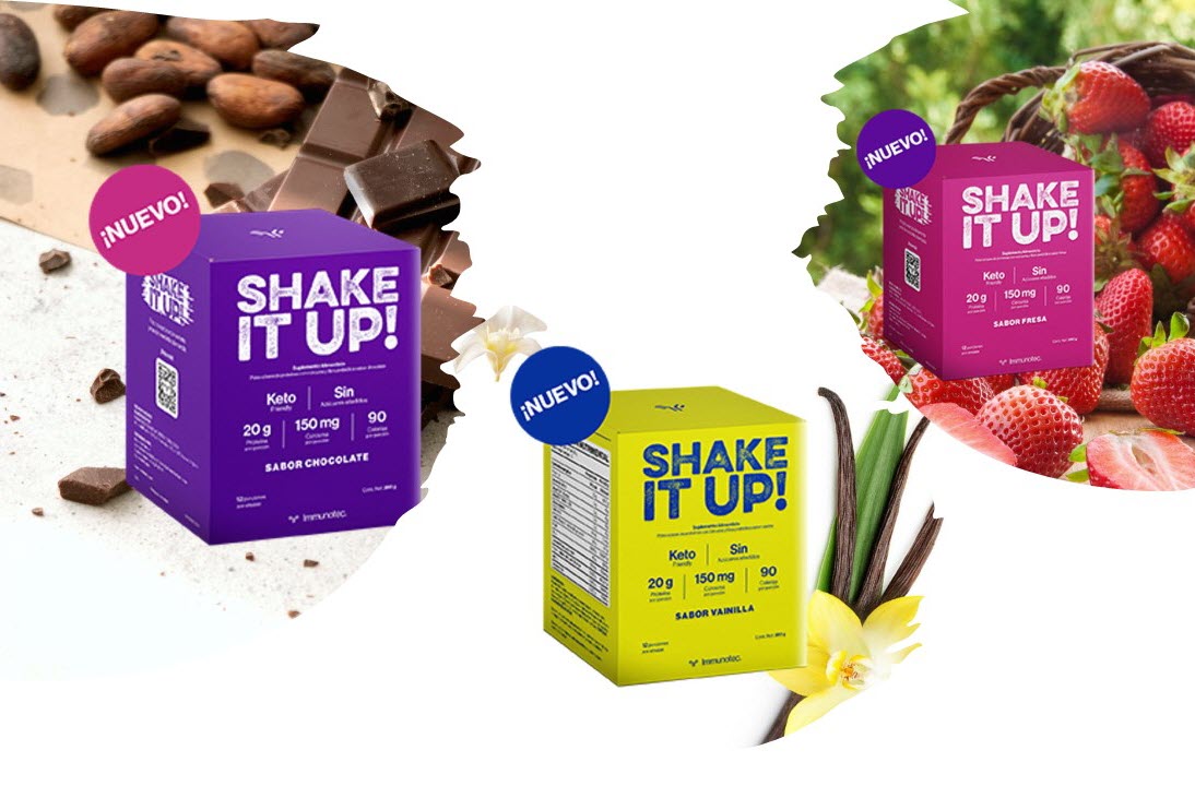 <b>Shake it Up!</b><br>Súper proteína para tu nutricion y bienestar