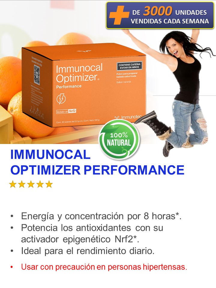 Immunocal Optimizer Performance Beneficios 2